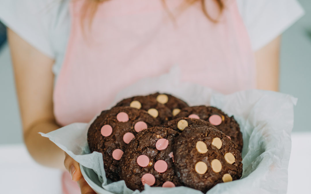 Hříšně čokoládové cookies